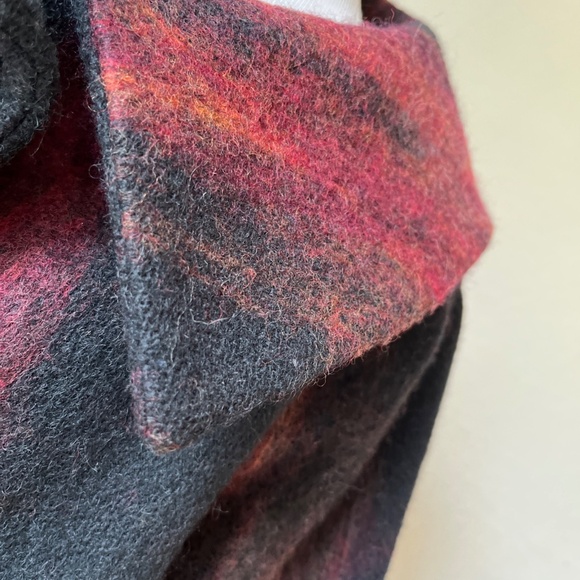 Miriam Carter Felt Wool Jacket Size M/L? Art To Wear Felt Maker - Picture 11 of 16